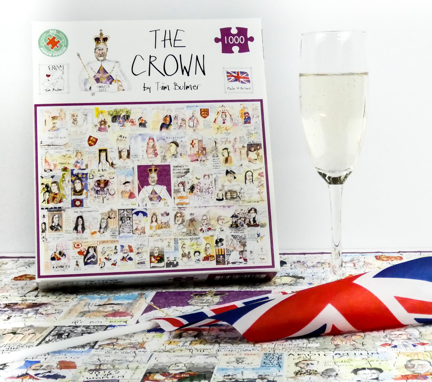 The Crown- Tim Bulmer 1000 Jigsaw Puzzle