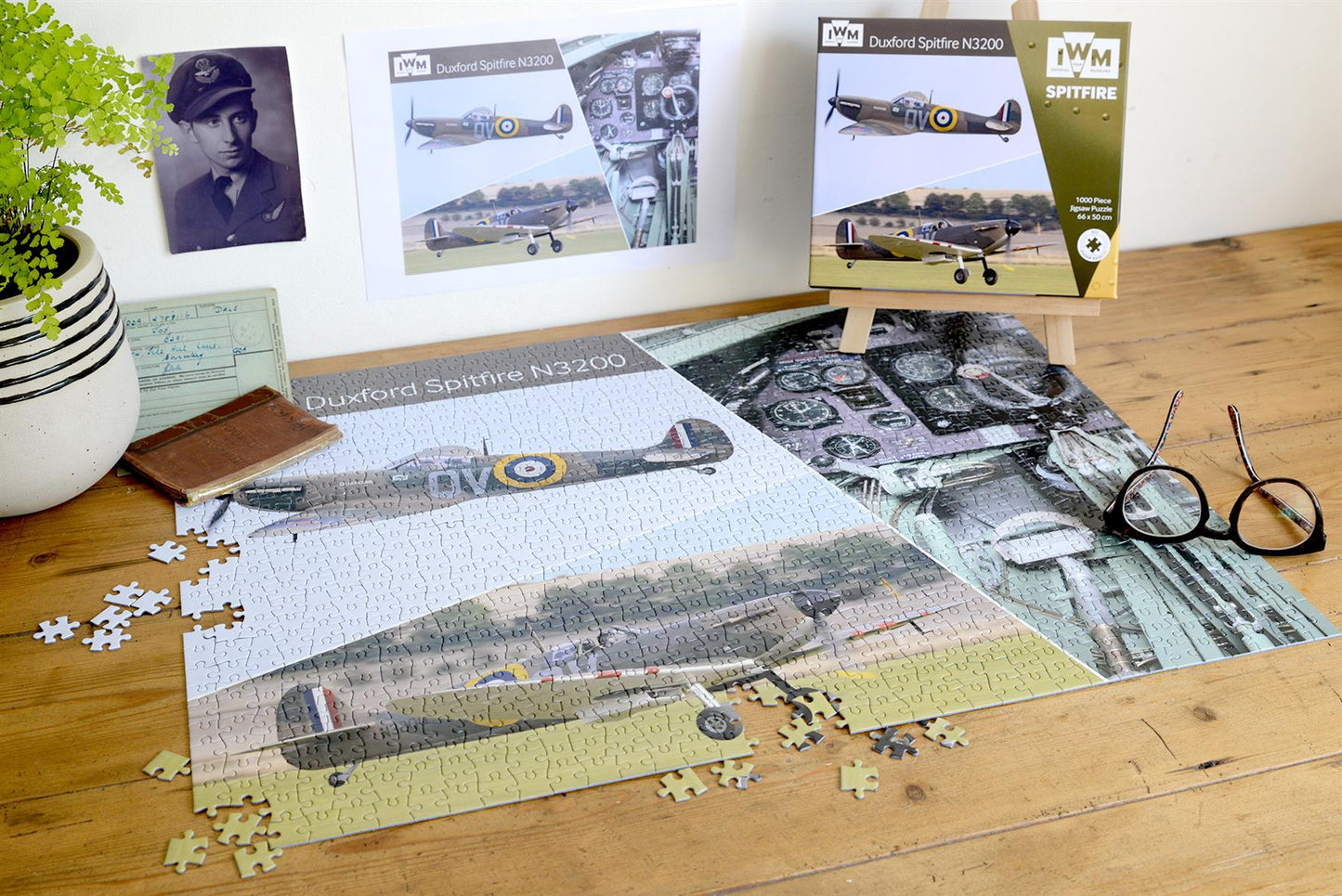 Imperial War Museums Spitfire 1000 Piece Jigsaw Puzzle