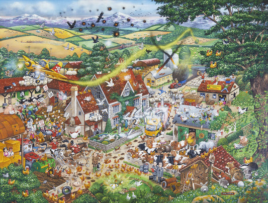 Mike Jupp I Love the Farmyard 1000 Piece Jigsaw Puzzle