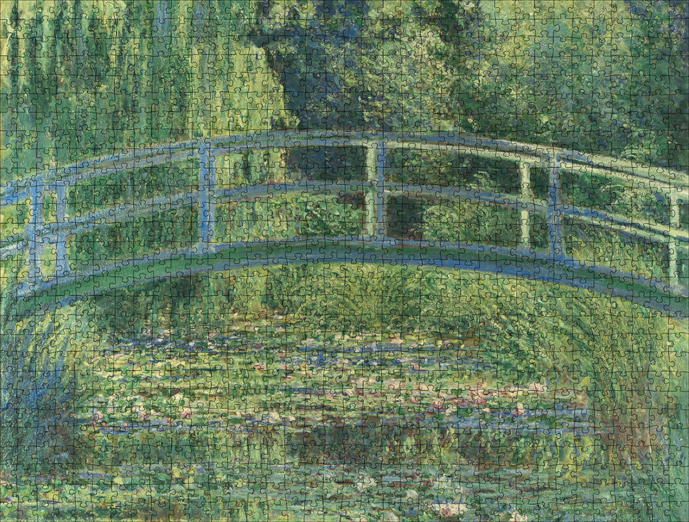 The Water-Lily Pond - National Gallery 1000 Piece Jigsaw Puzzle