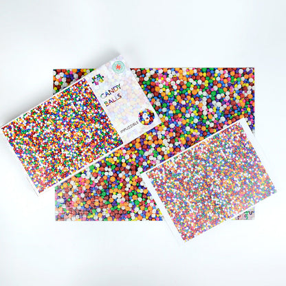 Candy Balls  - Impuzzible No.8 - 1000 or 500 Piece Jigsaw puzzle