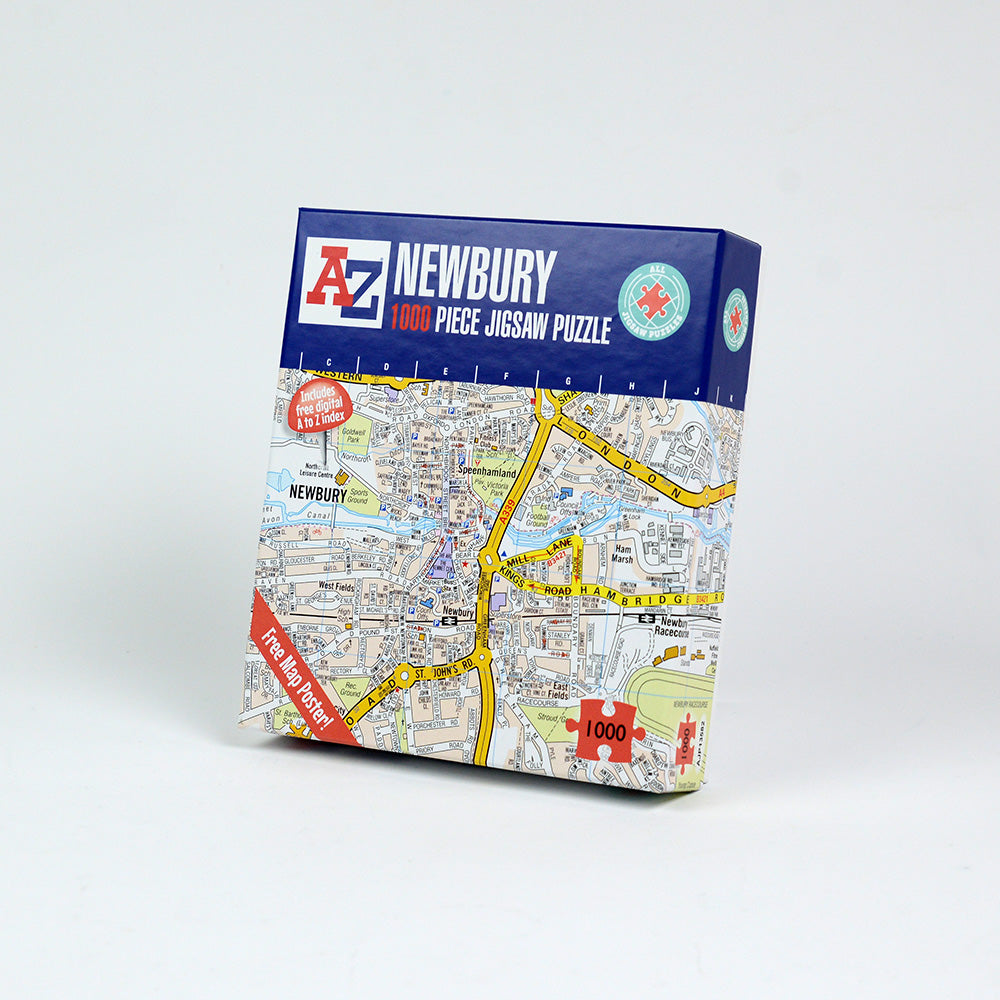 A to Z Map of Newbury 1000 Piece Jigsaw