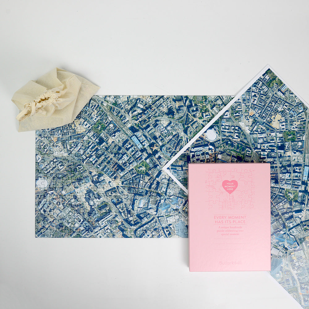 Hometown Mother's Day UK Map Jigsaw Puzzle