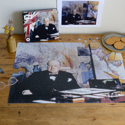 Imperial War Museums 'Churchill's 150th Anniversary 1000 piece jigsaw puzzle'