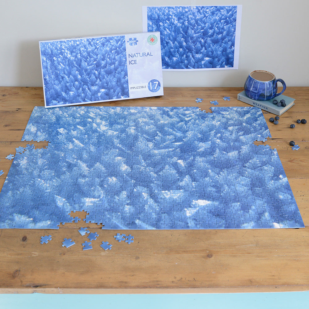 Impuzzible No.17  Natural Ice 1000 Piece Impuzzible Jigsaw Puzzle