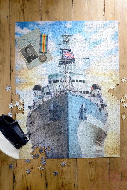 Imperial War Museums HMS Belfast 1000 Piece Jigsaw Puzzle