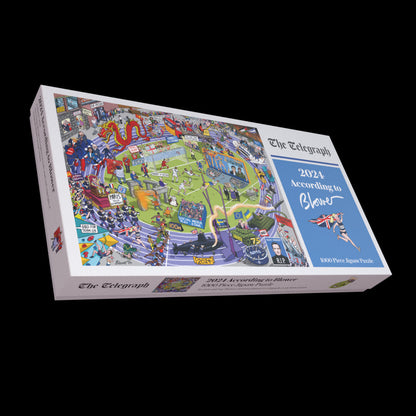 2024 According to Blower 1000 or 300 Piece Jigsaw Puzzle