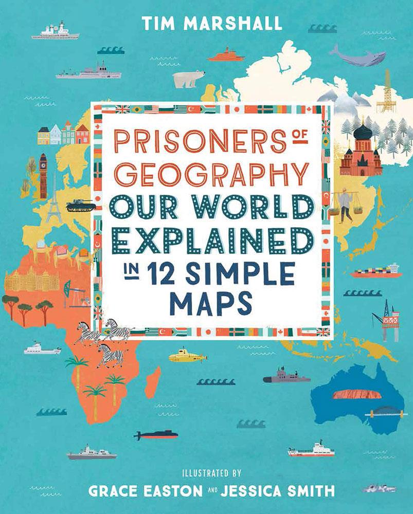 Prisoners of Geography World Map 500 Piece Jigsaw Puzzle | All Jigsaw Puzzles UK